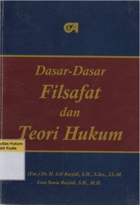 Image of Dasar-Dasar Filsafat dan Teori Hukum