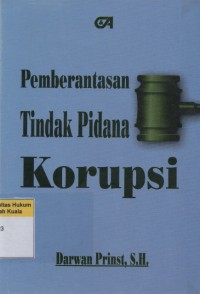 Pemberantasan Tindak Pidana Korupsi