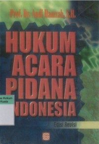 Image of Hukum Acara Pidana Indonesia