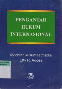 Image of Pengantar Hukum Internasional