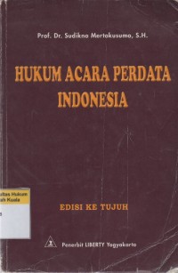 Image of Hukum Acara Perdata Indonesia