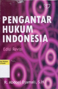 Pengantar Hukum Indonesia