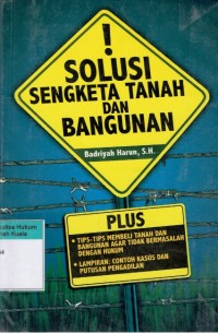 Image of Solusi Sengketa Tanah dan Bangunan