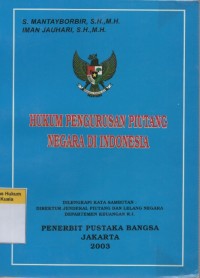 Hukum Pengurusan Piutang Negara di Indonesia