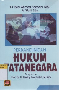Image of Perbandingan Hukum Tata Negara