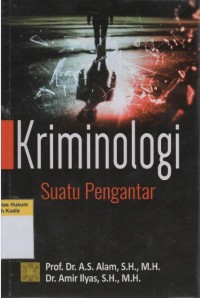 Kriminologi Suatu Pengantar