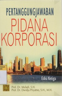 Image of Pertanggungjawaban Pidana Korporasi