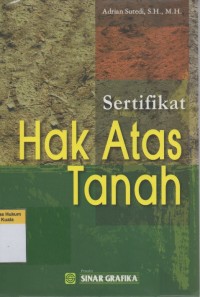 Sertifikat Hak Atas Tanah