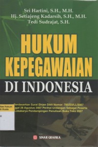 Image of Hukum Kepegawaian di Indonesia