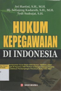 Hukum Kepegawaian di Indonesia