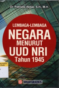 Image of Lembaga-Lembaga Negara menurut UUD NRI Tahun 1945