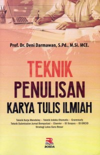 Image of Teknik Penulisan Karya Tulis Ilmiah
