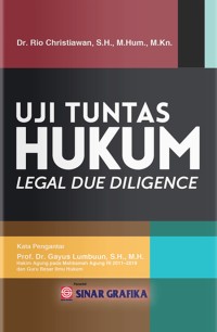 Uji Tuntas Hukum: Legal Due Diligence