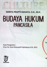 Budaya Hukum Pancasila