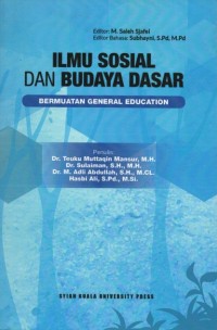 Image of Ilmu Sosial dan Budaya Dasar: Bermuatan General Education