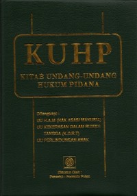 Image of KUHP: Kitab Undang-undang Hukum Pidana